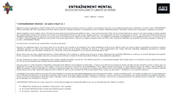 Desktop Screenshot of entrainement-mental.org